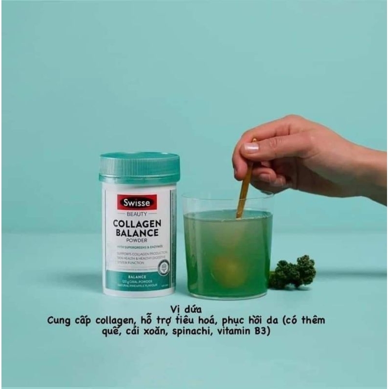 Bột Collagen Swisse Beauty Collagen Glow Powder 120g