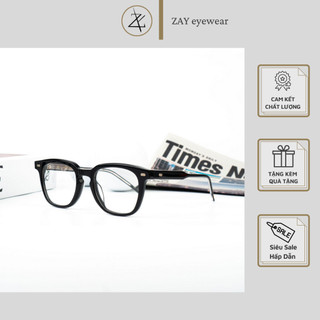 Gọng kính cận loạn nam nữ Zay eyewear Kubo thời trang hàn quốc