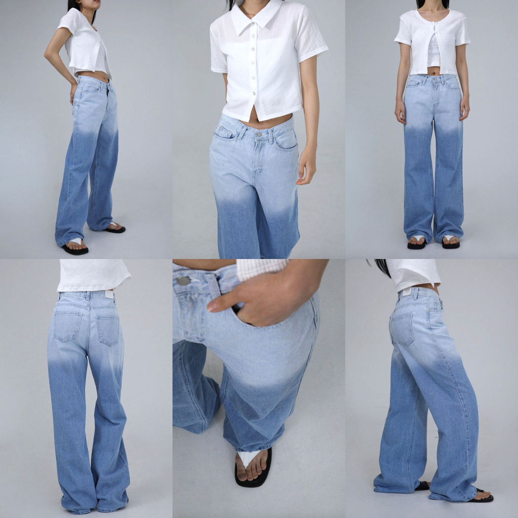[SẴN] Quần Jeans CLOSTUDIO Half Gradation Denim