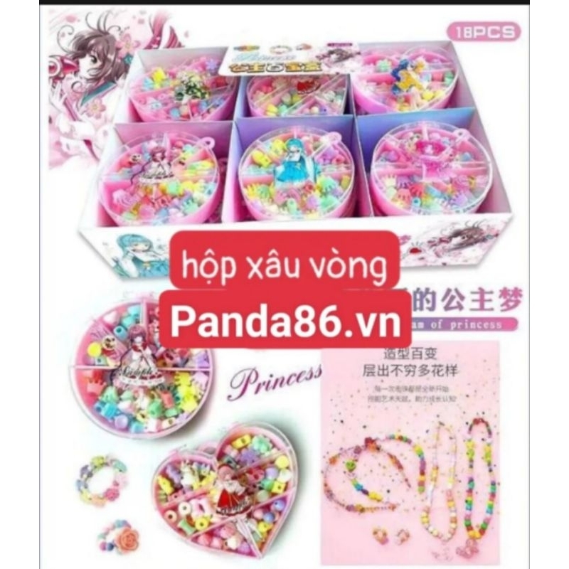 Đồ Chơi Xâu Hạt Thành Vòng Đeo - Bé Tự Tay Thiết Kế Vòng Đeo Cho Mình - Bé Thoả Sức Đam Mê Sáng Tạo Mà Không Hề Chán