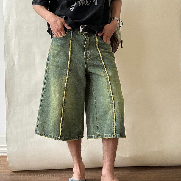 Dyeing over denim shorts | dsoutfit