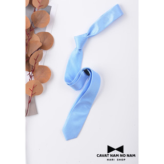 Cà vạt nam - cavat lụa sần bản nhỏ 5cm