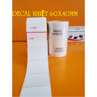 Tem cân điện tử 60x40mm - Tem in nhiệt cân điện tử 6x4 cm