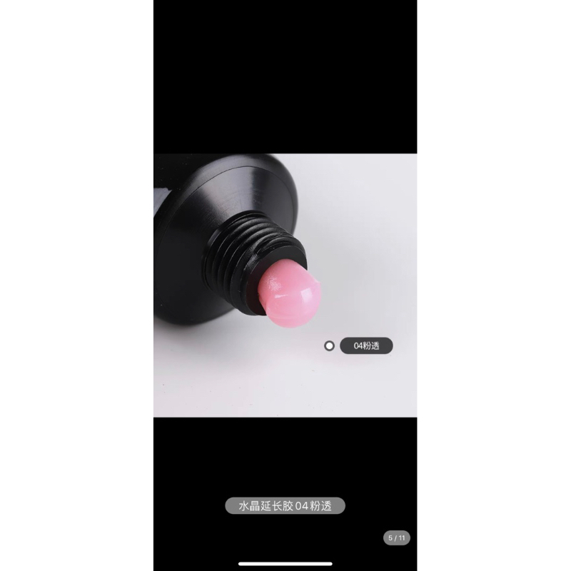 Gel gom nối dài móng 6 màu