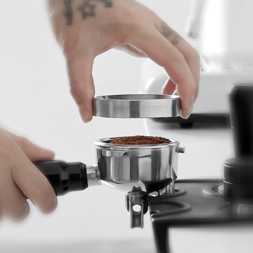 Vòng đong cà phê 58mm 53mm 51mm thép không gỉ inox 304 stainless steel dosing ring coffee