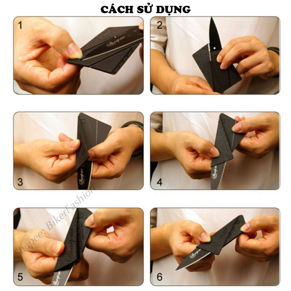 Dao Xếp Hình Thẻ ATM Siêu Nhỏ Gọn