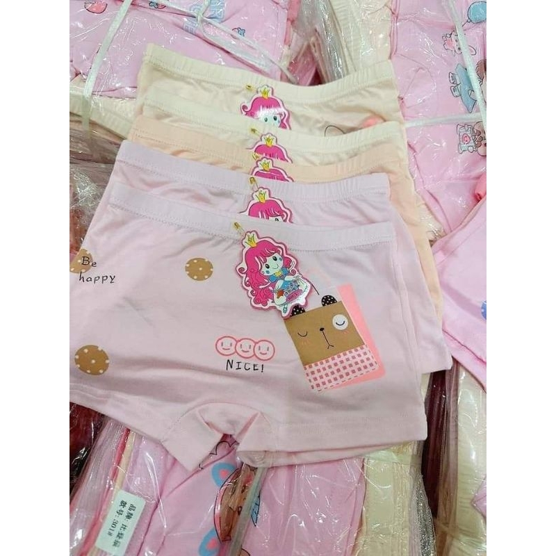Quần chíp bé gái dáng quần chíp đùi chất cotton cho bé 8 - 30kg