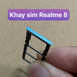 khay sim Realme 8 / Realme 8 pro lắp chung