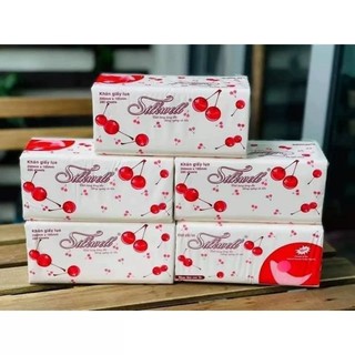 Giấy ăn, giấy rút lụa_ gói gồm 280 tờ