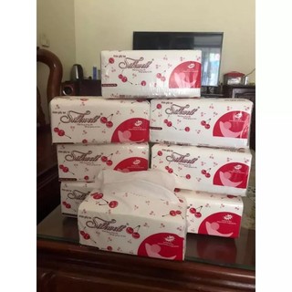 Giấy ăn, giấy rút lụa_ gói gồm 280 tờ