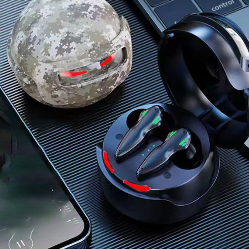 Tai Nghe Gaming Bluetooth H03 Hình Nón PUBG V5.3- Âm Thanh Sắc Nét - Độ Trễ Cực Thấp , Chế độ kép Gaming& Music Mode