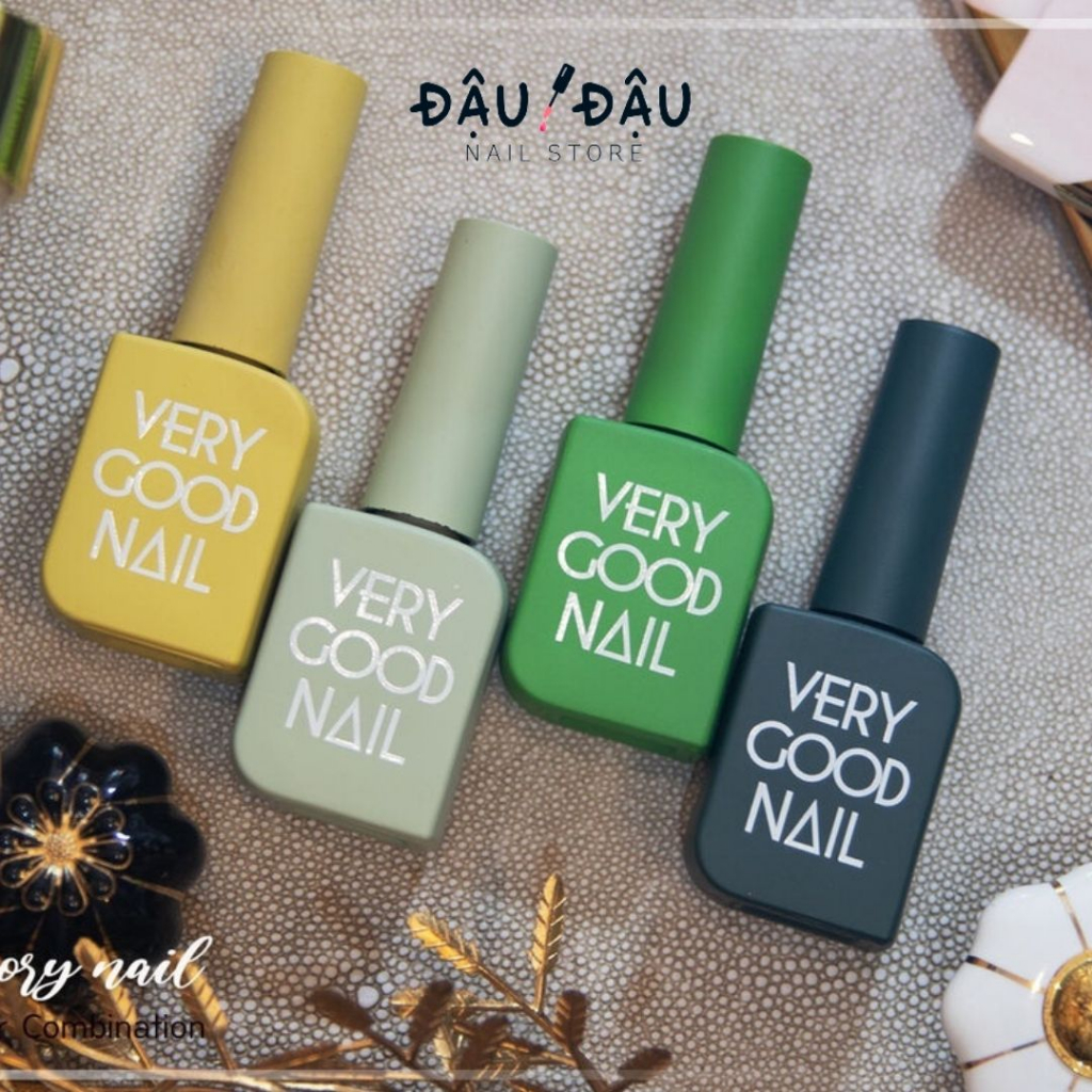 Sơn gel UV Very Good Nail 60 màu  Tặng sơn + bảng màu + base, top - Lẻ chai