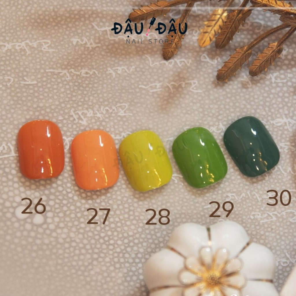 Sơn gel UV Very Good Nail 60 màu  Tặng sơn + bảng màu + base, top - Lẻ chai