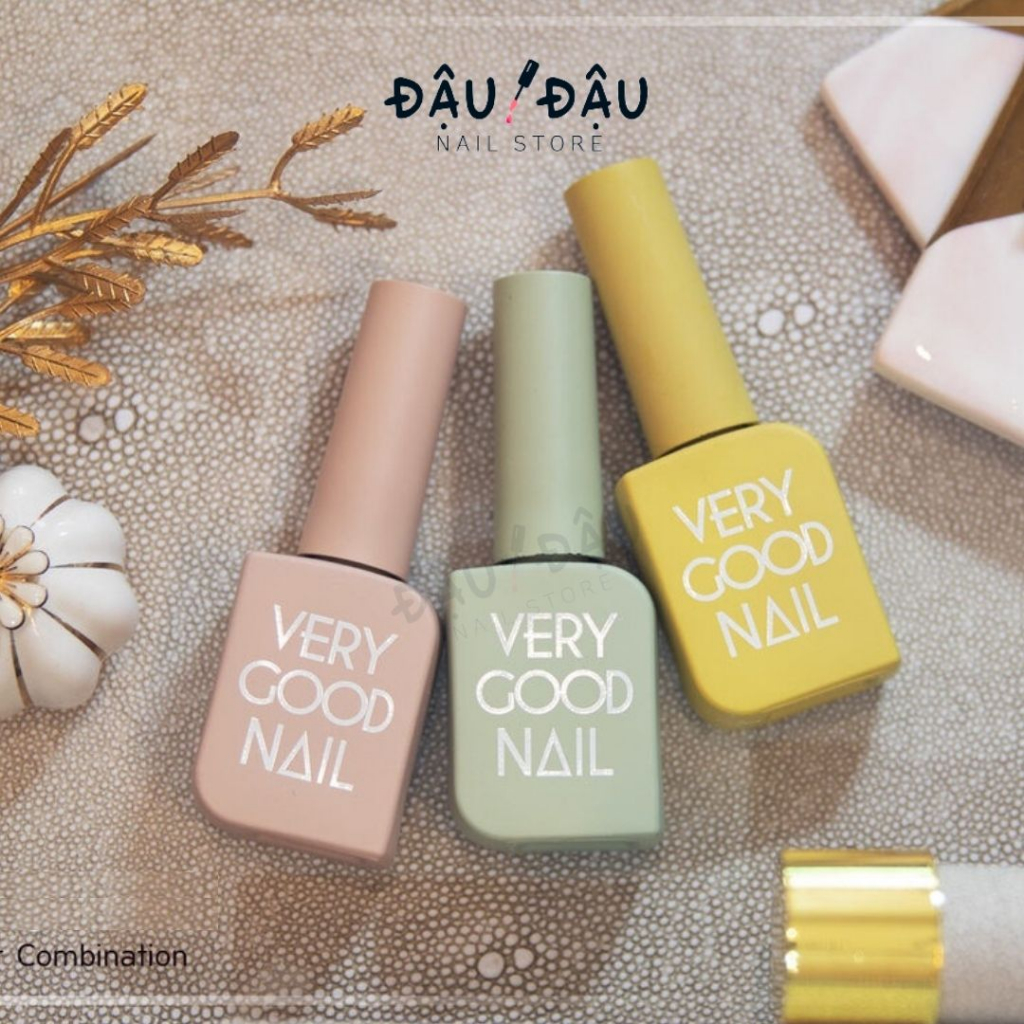 Sơn gel UV Very Good Nail 60 màu  Tặng sơn + bảng màu + base, top - Lẻ chai