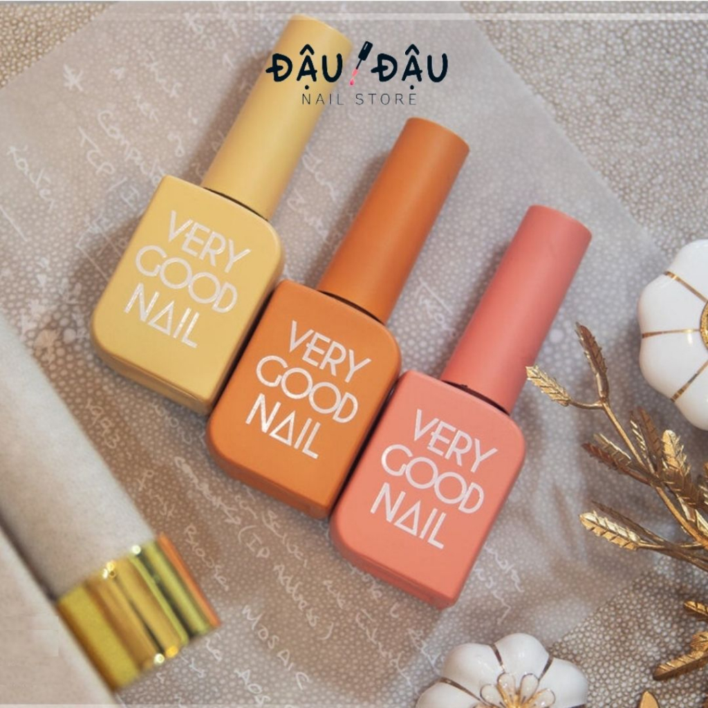 Sơn gel UV Very Good Nail 60 màu  Tặng sơn + bảng màu + base, top - Lẻ chai