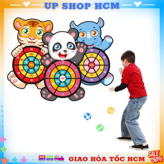 Bảng phi tiêu ném bóng dính bảng ném bóng gai , đồ chơi trẻ em ném phi tiêu cho bé