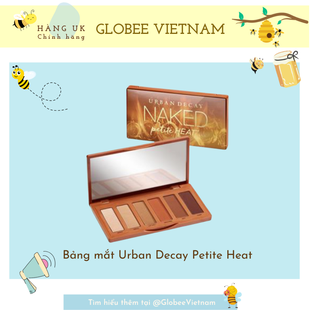 Bảng mắt Urban Decay Naked Petite Heat (bill Anh)