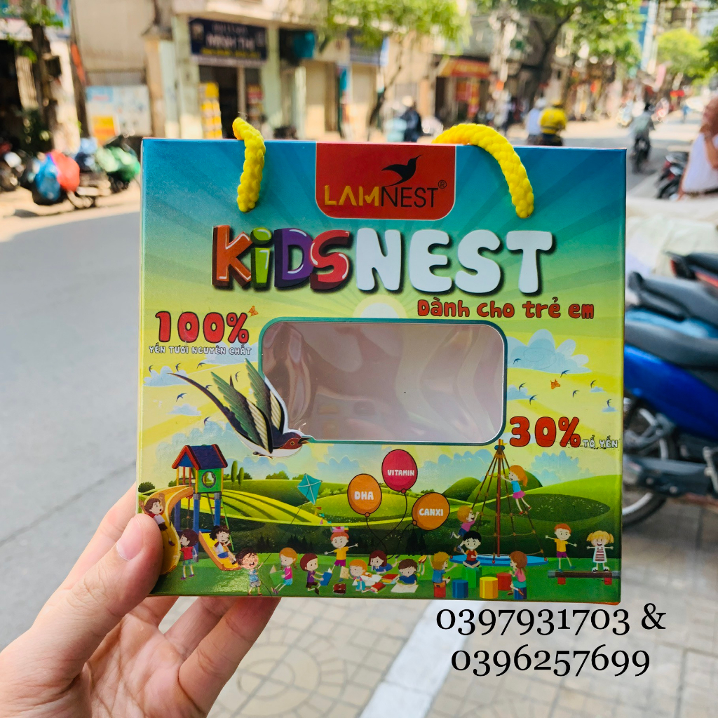 Combo 6 hũ Yến chưng sẵn 30% yến Lamnes cho bé