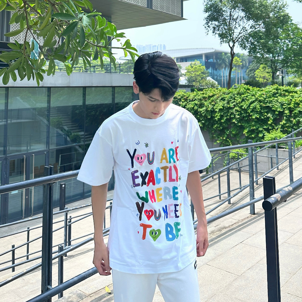 Áo thun form rộng tay lỡ unisex phông Nam Nữ GOOD THINGS | Local Brand Midori For Man