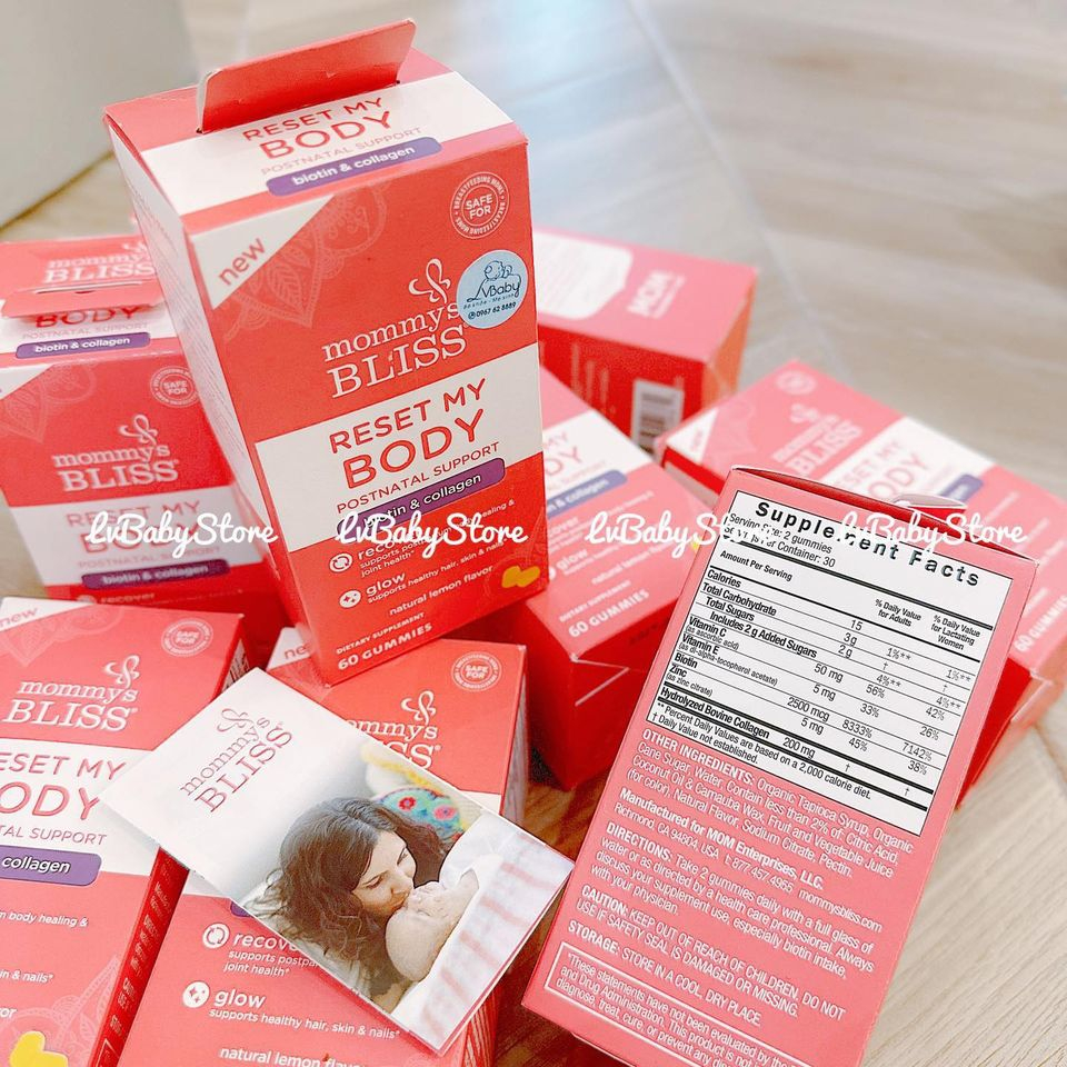 COLAGEN + BIOTIN DUY NHẤT SỬ DỤNG ĐƯỢC CHO MẸ SAU SINH,CHO CON BÚ