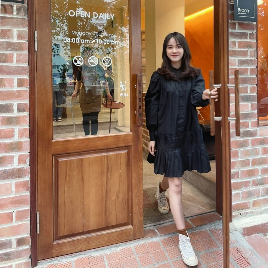 Đầm babydoll - lily dress - dáng a