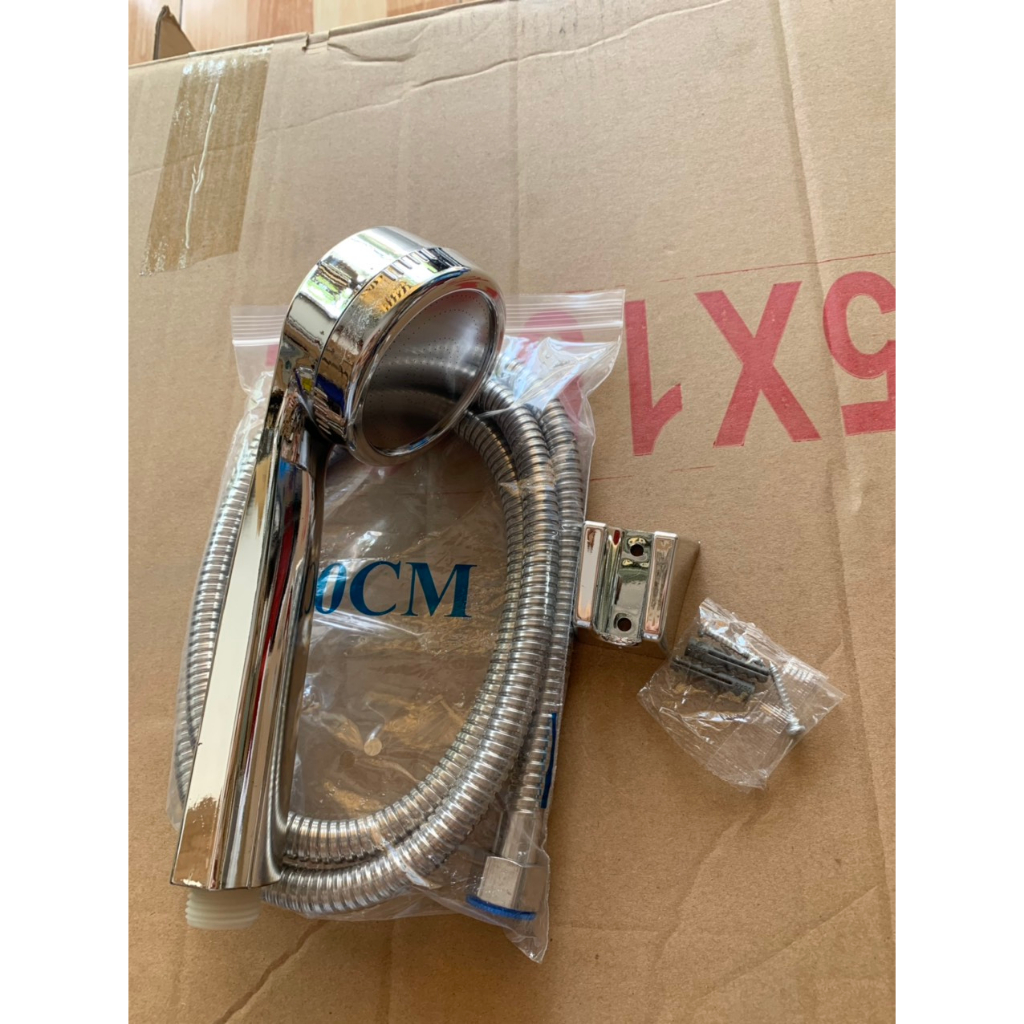 Tay Sen Tắm Tăng Áp Vòi hoa sen và Dây Sen và Cài Sen TS16 TS TĂNG ÁP TRÒN