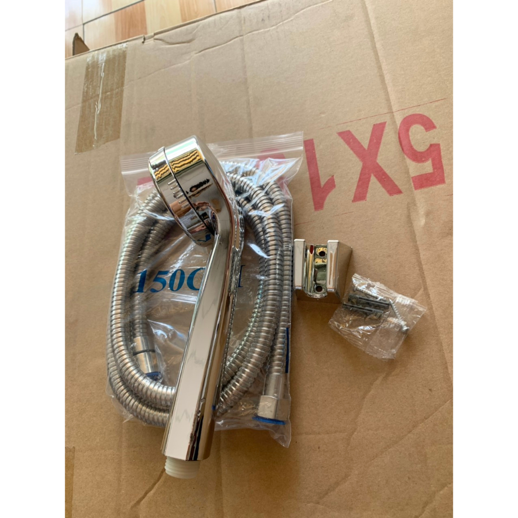 Tay Sen Tắm Tăng Áp Vòi hoa sen và Dây Sen và Cài Sen TS16 TS TĂNG ÁP TRÒN