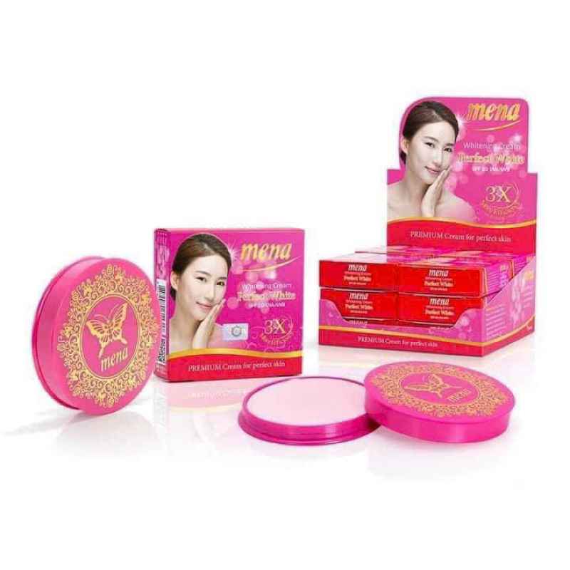 Kem dưỡng trắng da Mena whitening perfect cream 12g