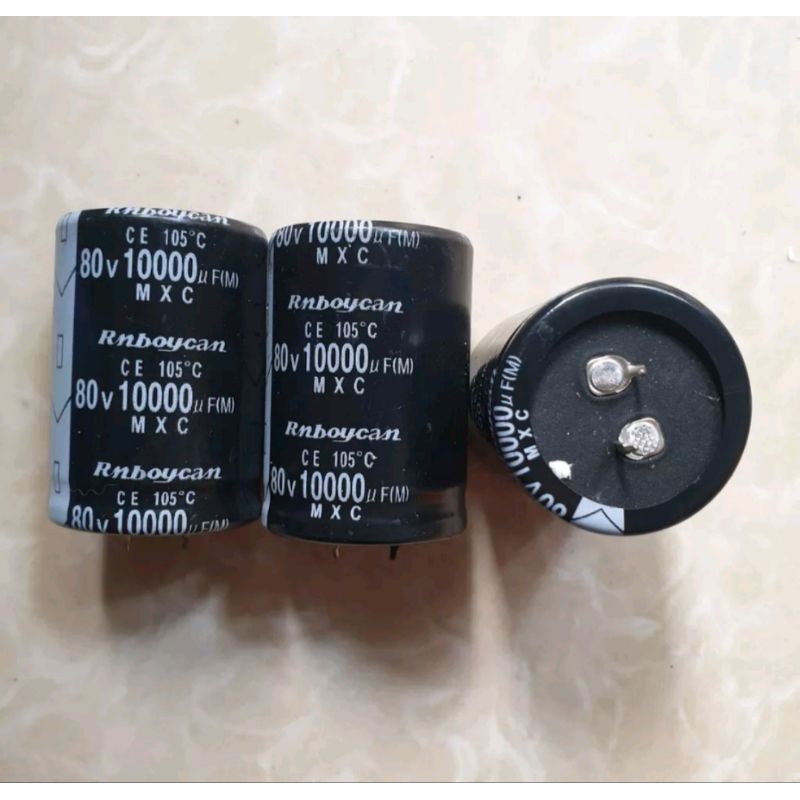 Tụ 63v 10000uf Tháo Máy Amply Main