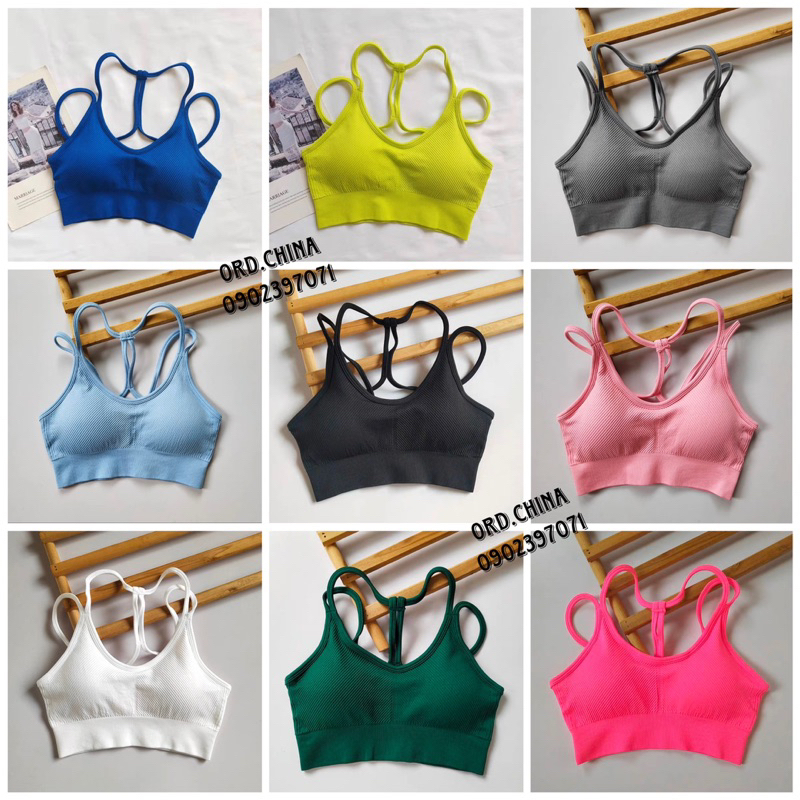 🌹☘️ Áo bra tập gym/yoga ôm ngực thoáng mát mau khô ☘️🌹