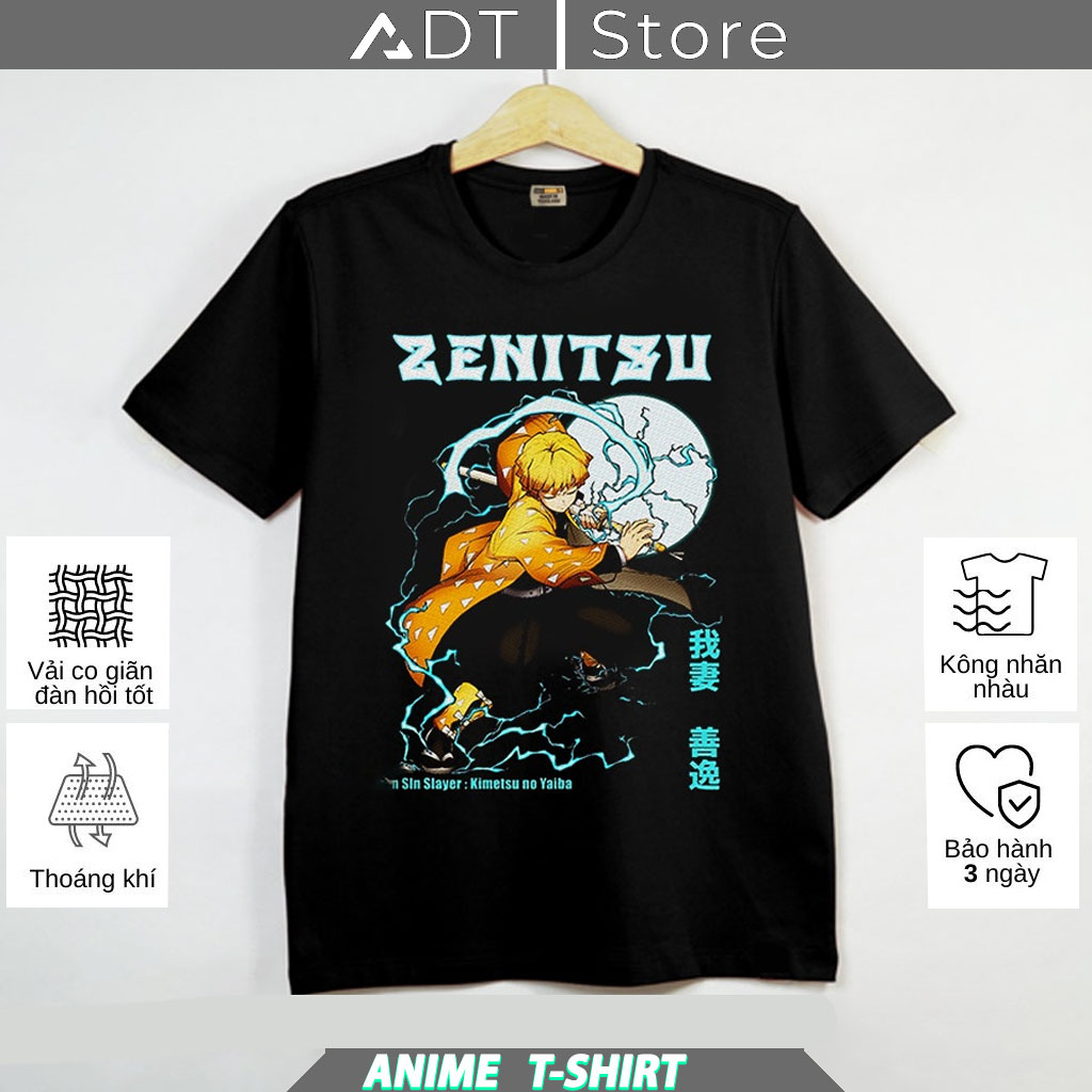BST Áo thun Kimetsu no Yaiba Tanjiro Nezuko Kamado Tanjiro cực chất giá rẻ