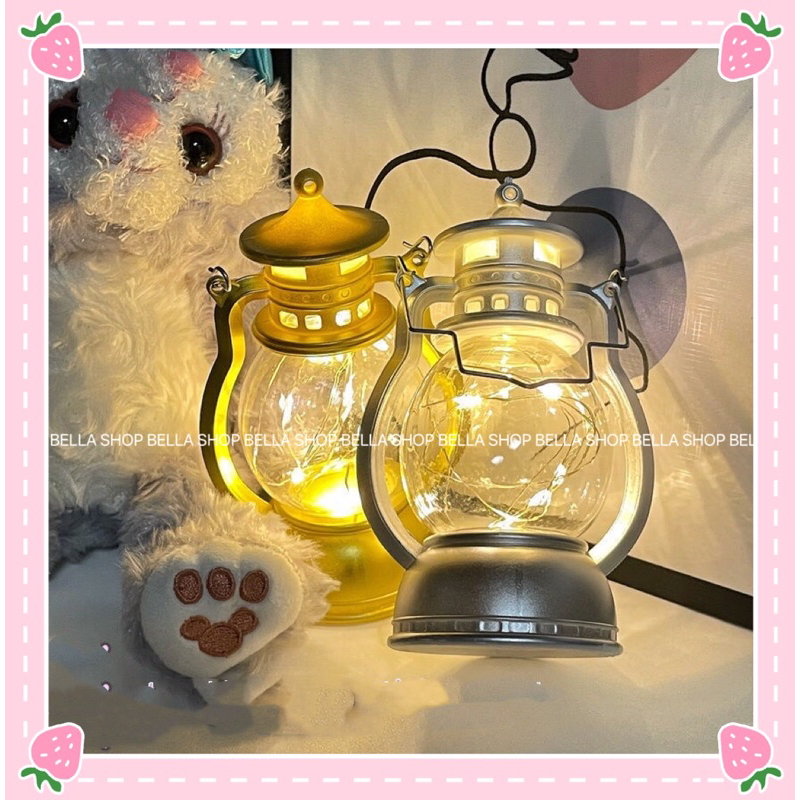 Đèn Ngủ Kiểu Dáng Sáng Tạo phong Cách Cổ Điển Đèn Dầu Trang Trí Nội Thất Chạy Bằng Pin
