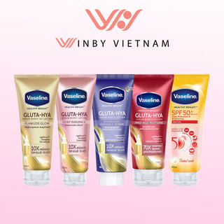 Sữa dưỡng thể vaseline dưỡng trắng 10x,50x dưỡng trắng ban ngày , ban đêm 300ml