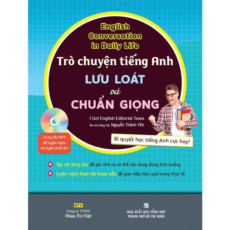 Sách - Trò chuyện tiếng anh lưu loát và chuẩn giọng ( kèm 1 đĩa mp3)