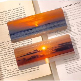 Bookmark PVC hoàng hôn