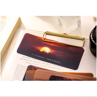 Bookmark PVC hoàng hôn