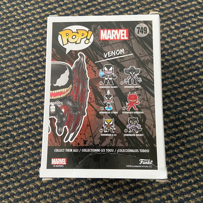 Mô hình Funko Marvel - Venom PIAB