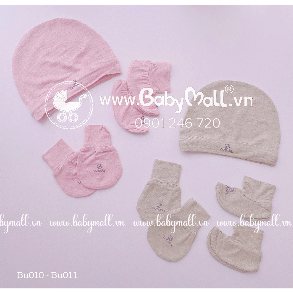 Nón sơ sinh BuBaby 0-3m