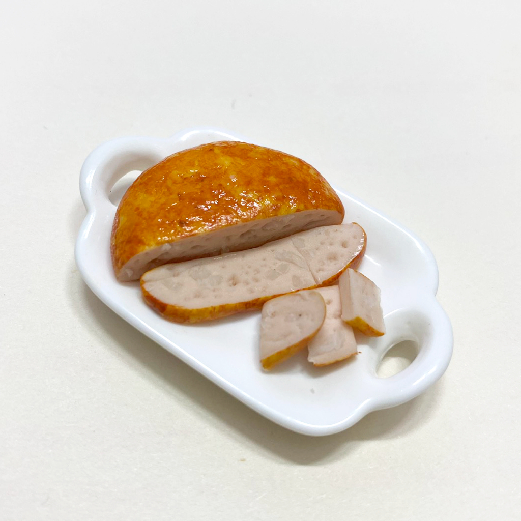 Mô hình đĩa chả chiên  , minifood/miniature, đồ ăn mini mô hình cho búp bê, đồ ăn tí hon, đồ chơi