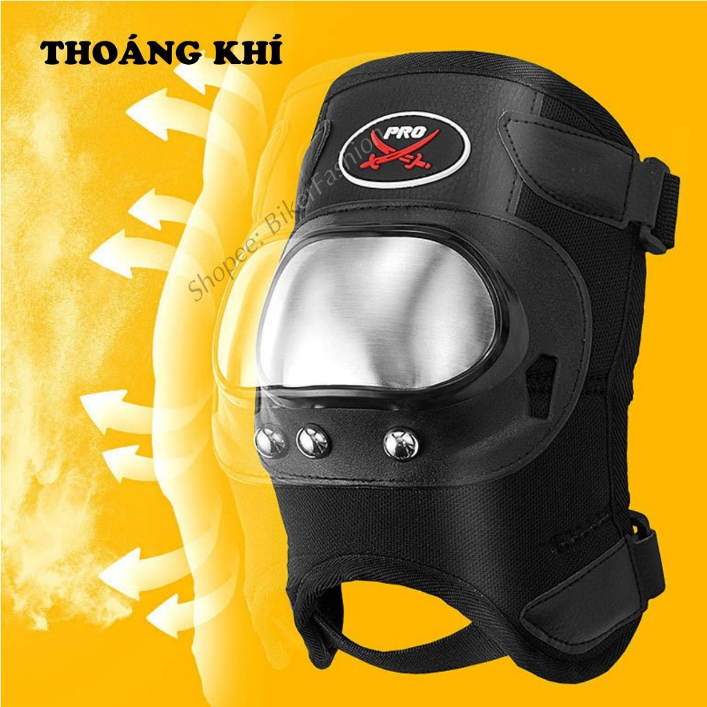 Giáp Inox Đi Phượt Bảo Vệ Tay Chân ProX