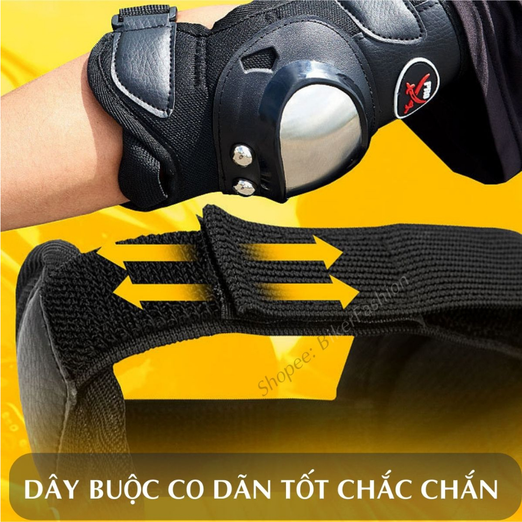 Giáp Inox Đi Phượt Bảo Vệ Tay Chân ProX