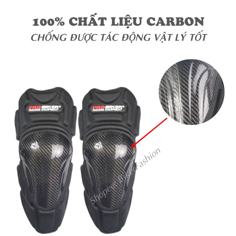Giáp Bảo Hộ Tay Chân Carbon Đi Mô Tô Xe Máy Cao Cấp