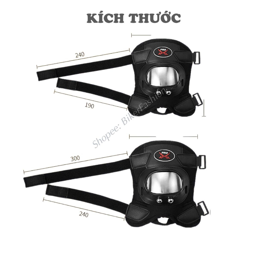 Giáp Inox Đi Phượt Bảo Vệ Tay Chân ProX