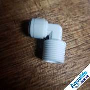 Bộ 2 co đầu bơm máy lọc nước R.O nối nhanh ren 17mm ra dây 6mm - hoặc ren 17mm ra dây 10mm co đầu bơm máy lọc nước R.O