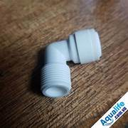 Bộ 2 co đầu bơm máy lọc nước R.O nối nhanh ren 17mm ra dây 6mm - hoặc ren 17mm ra dây 10mm co đầu bơm máy lọc nước R.O