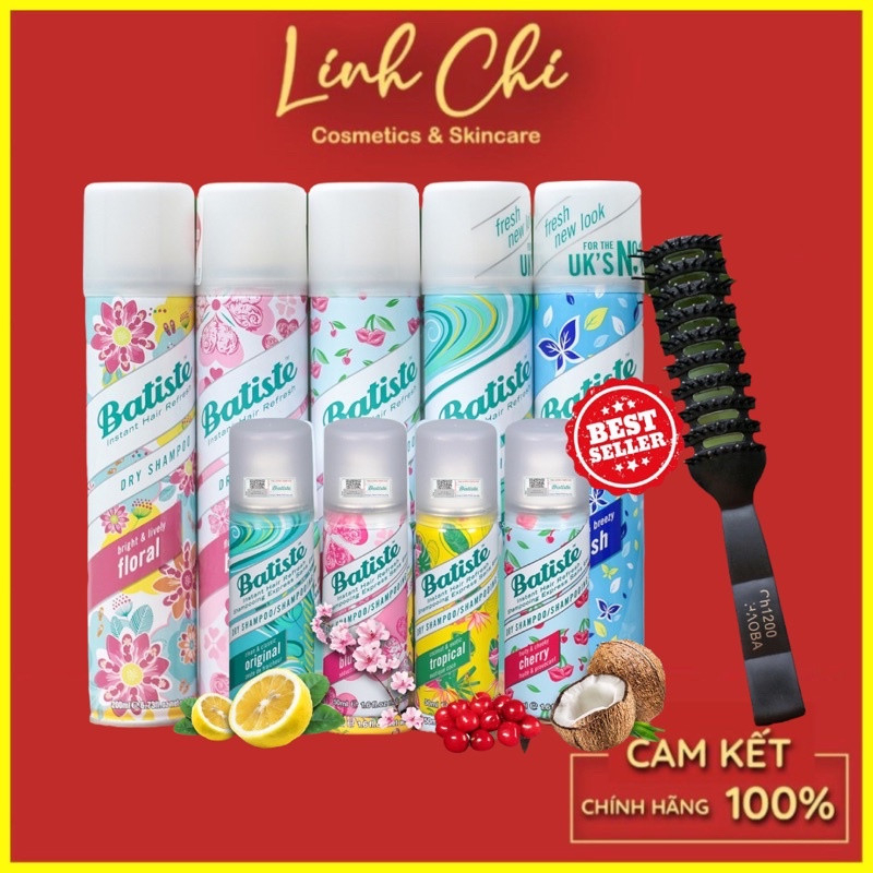 [LIVESTREAM] Dầu Gội Khô Batiste Dry Shampoo