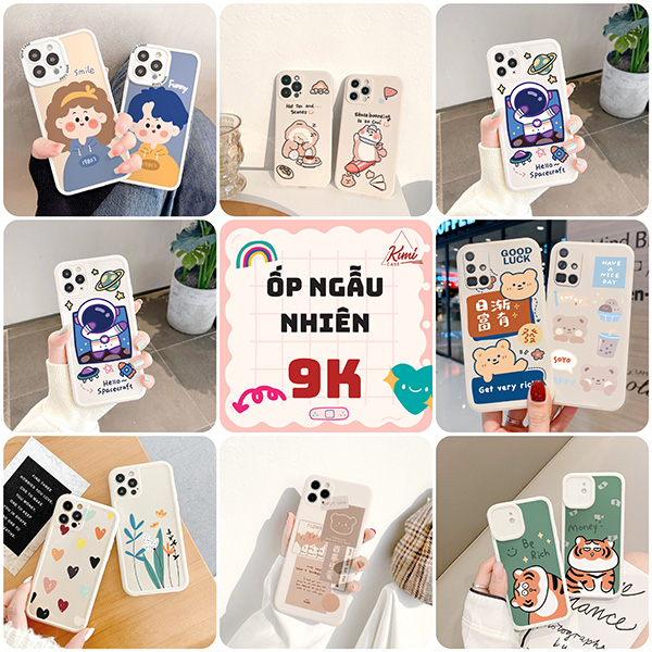 Ốp lưng Samsung A31 / A51 / A71 silicon dẻo cạnh vuông bảo vệ camera đôi gà gấu cute