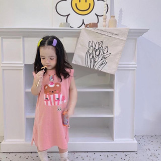 Váy cotton cho bé gái G7 size đại 11-38kg mùa hè siêu mát