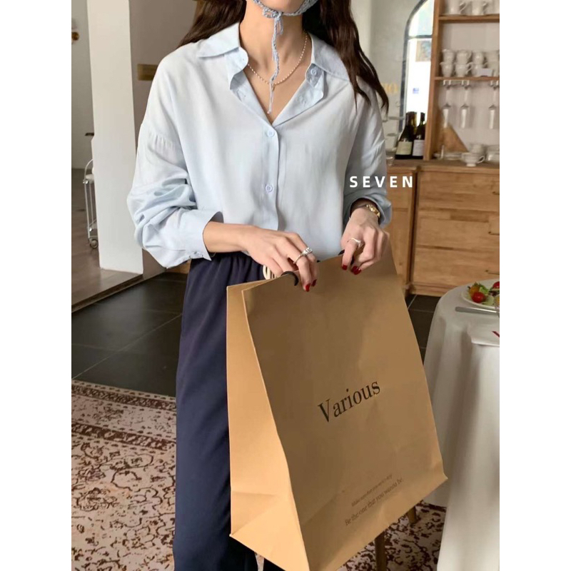 BEST SELLER Sơ mi pastel SEVEN