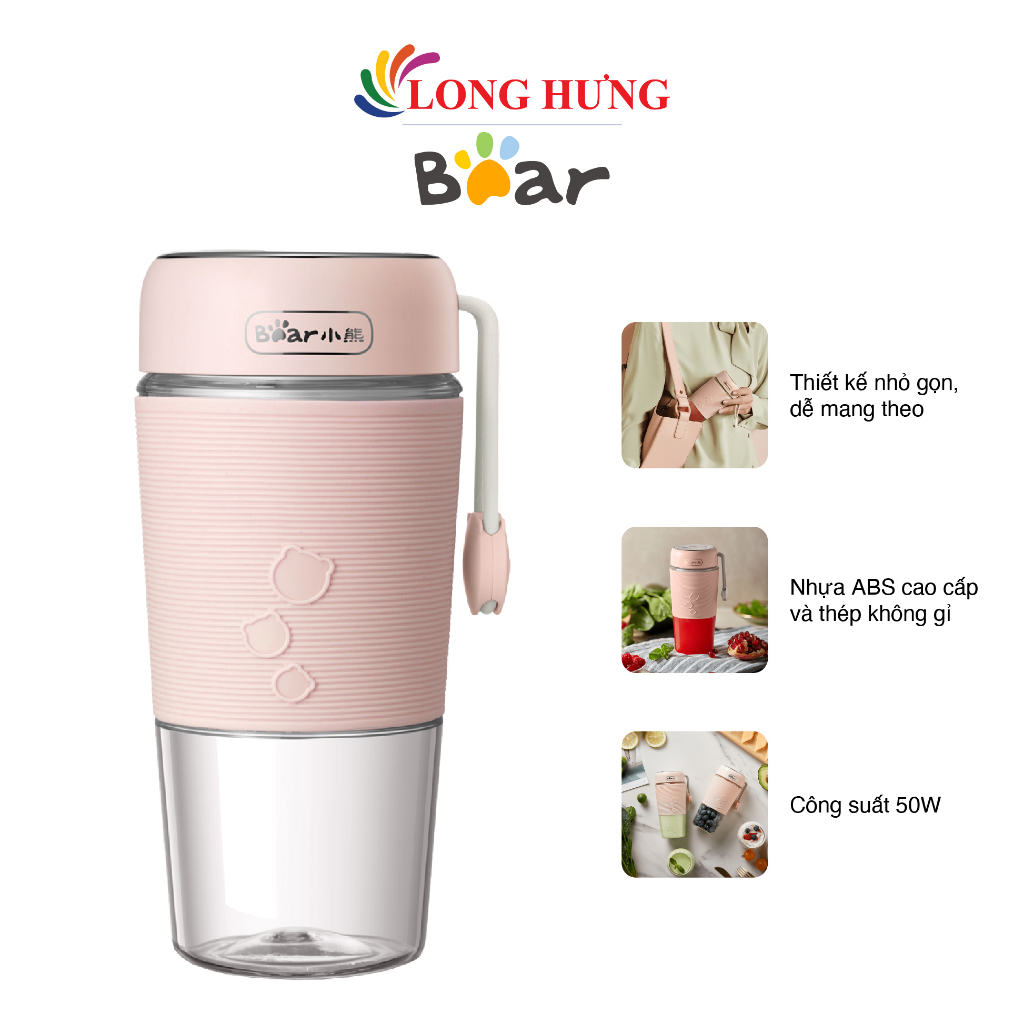 Máy xay sinh tố cầm tay Bear LLJ-B03C1 - Hàng chính hãng